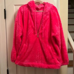 EUC Lilly Pulitzer fleece pullover. XXL.